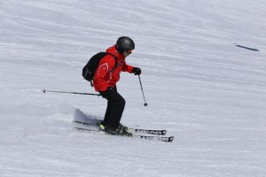 Skiing in Soelden